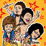 四星球ステッカーイラスト